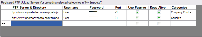 Snippet Servers