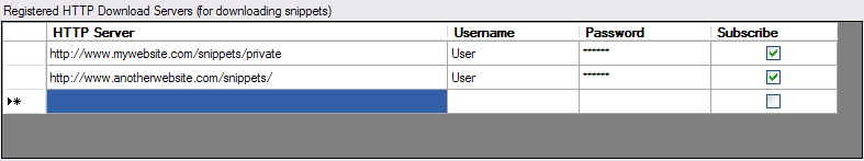 Snippet Servers